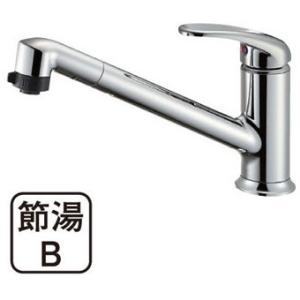 三栄水栓 シングルワンホールスプレー混合栓【K87101JV-13】【K87101JV13】 SANEI【純正品】｜mary-b