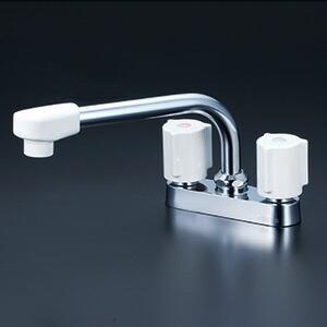 カクダイ（KAKUDAI） 水栓金具 151-011 2ハンドル混合栓