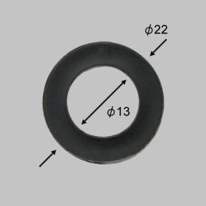 kma02061a リクシル・TOEX 調整金具H・O用樹脂ワッシャー クロ 門まわり部品 純正品外径φ22mm、内径ファイ13.5mm　厚み2ｍｍ
