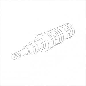 KVK KP715HI/800 旧MYMMS6140等用切替カートリッジハウステック仕様 旧MYM補修部品＞構造部品 [新品] 純正品【純正品】