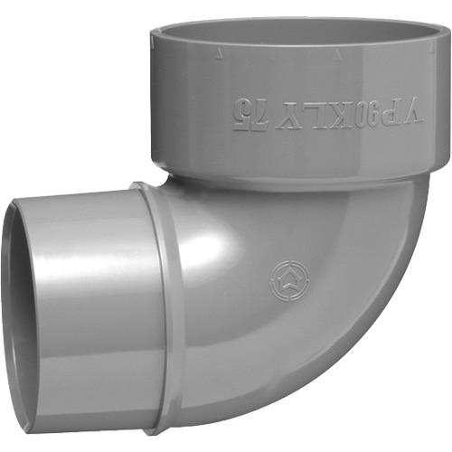 下水道関連製品＞排水特殊継手＞VP排水特殊継手 VP90度片受エルボYタイプ VP90KLY100 ...