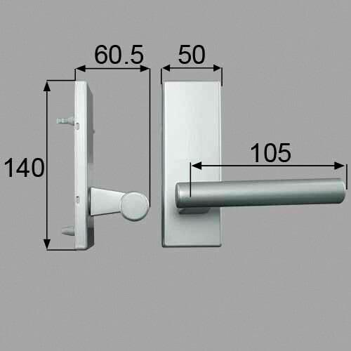 【空錠】 mztztes51 LIXIL リクシル・トステム スタイルＥタイプ把手（空錠） 室内ドア...