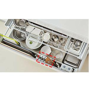 クリナップ システムキッチン 引出しオプションパーツ 包丁差し