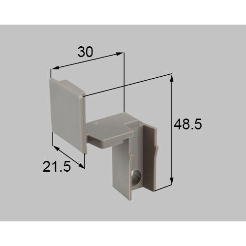 【建築業者様限定】netbl00273 リクシル・トステム 上部コーナーピースＲ 窓（サッシ）部品[...
