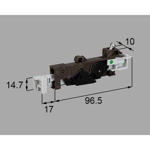 新日軽 【NETBL00284】 網戸戸車 Ｌ 網戸部品[SVWH234LS01×2]