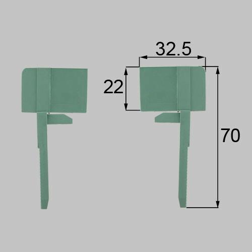 netsa00156 リクシル・トステム コーナーピースセット(2個入り） 網戸部品