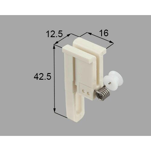 netsa00352 リクシル・トステム 外れ止め バネ・タイヤ付き（センタータイプ） Ｒ 網戸部品...
