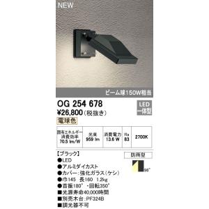 ODELIC（オーデリック） エクステリアライト スポットライト 【OG 254