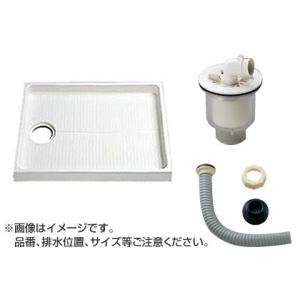 TOTO セット品番【PWSP80GH2W】 洗濯機パン[PWP800N2W]サイズ800＋縦引トラ...