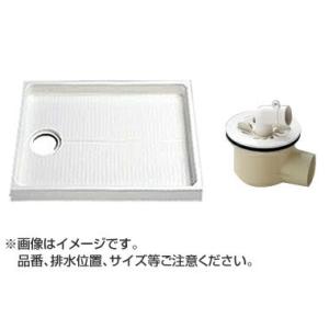 【送料無料】大型代引不可 TOTO セット品番【PWSP90H2W】 洗濯機パン[PWP900N2W]サイズ900＋横引トラップ[PJ2008NW]【沖縄・離島送料別途】【純正品】｜mary-b