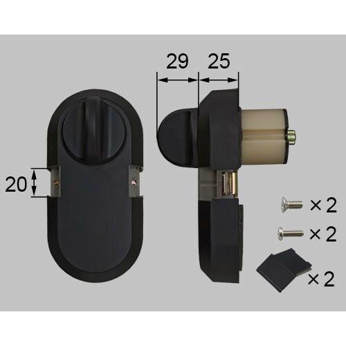 トステム 【建築業者様限定】qdet903ar 電動サムターンセット（Ｒ）ＤＴ５８／６０（ユーシン箱...