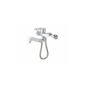 LIXIL（リクシル） シングルレバー混合水栓 ハンドシャワー付 壁付