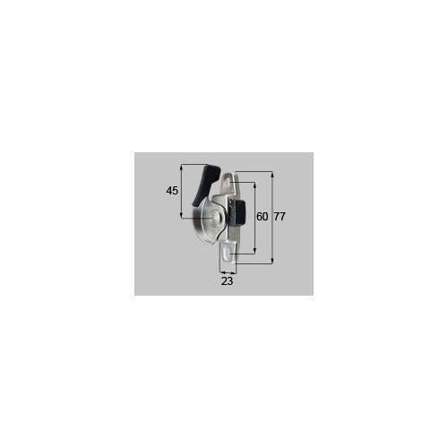 新日軽 【SVQ116S01】 クレセント（ロック付） Ｒ 窓（サッシ）部品(鍵錠) [SVQ116...