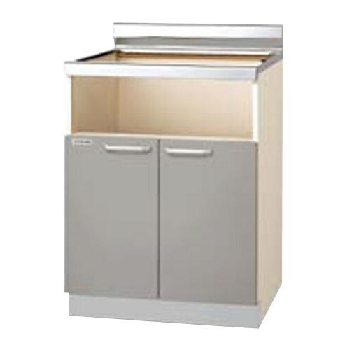 クリナップ ビルトインコンロキャビネット 底板ステンレス貼り 配管スペース付き TTG-60KHGA