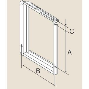 リンナイ 扉内設置用取付 BOX【UOP-5030-3】（21-4534）【UOP50303】 給湯器【純正品】｜mary-b