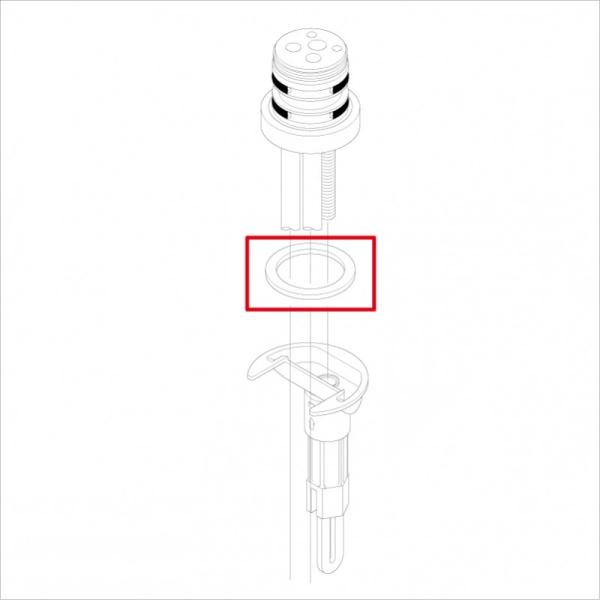 KVK Z411185/800 KM556等用シートパッキン KVK補修部品＞構造部品 [新品] 純...