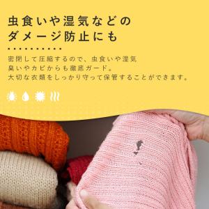 【クーポンでさらにお得】 衣類 圧縮袋 ハンガ...の詳細画像3