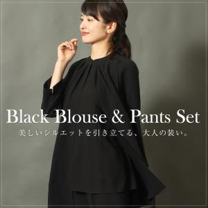 喪服 2点セット 前開き 卒業式 母 レディー...の詳細画像2