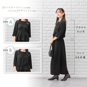 喪服 レディース 夏用 レギュラー ロング 礼...の詳細画像3