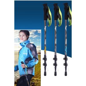 トレッキングポール カーボン 登山 ストック ポール 山登り おすすめ 初心者 山歩き 登山用 杖 ステッキ ハイキング 登山 スティック 登山杖
