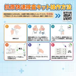 COVID-19 抗原検査キット 10個セット...の詳細画像3