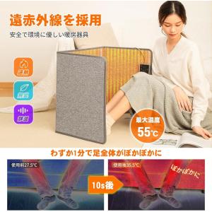 パネルヒーター 足元 ペット デスク下 遠赤外...の詳細画像2