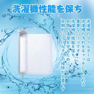 シャープ対応 洗濯機 糸くずフィルター 2個セ...の詳細画像5