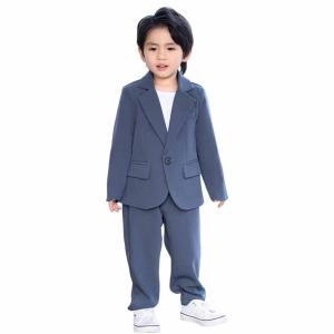 子供スーツ3点セットフォーマルストライブ スー...の詳細画像3
