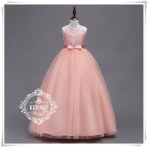 新色追加ピアノ発表会子供ドレスロング高級結婚式輸入160セールフォーマル 七五三 ジュニアドレス