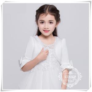 女の子子供服 シンプルボレロ キッズフォーマル 羽織物 カーディガン 結婚式  入学式90-150