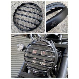 ホンダ レブル250-500 2020年式～用 ヘッドライトカバー ホンダ レブル250 レブル500 Diablo ヘッドライトカバー V2(2020