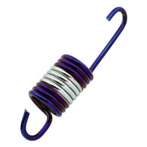 ヤマハ NMAX125 NMAX155 センタースタンドスプリング 4mm ブルー・シルバー 4224077369053