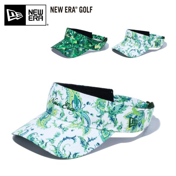 ニューエラ ゴルフ サンバイザー NEW ERA GOLF Botanical ボタニカル スクリプ...