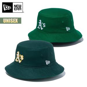 ニューエラ ハット 帽子 NEW ERA バケット01 リバーシブル MLB Reversible Hat オークランド・アスレチックス バケットハット ユニセックス カジュアル｜masanagoya