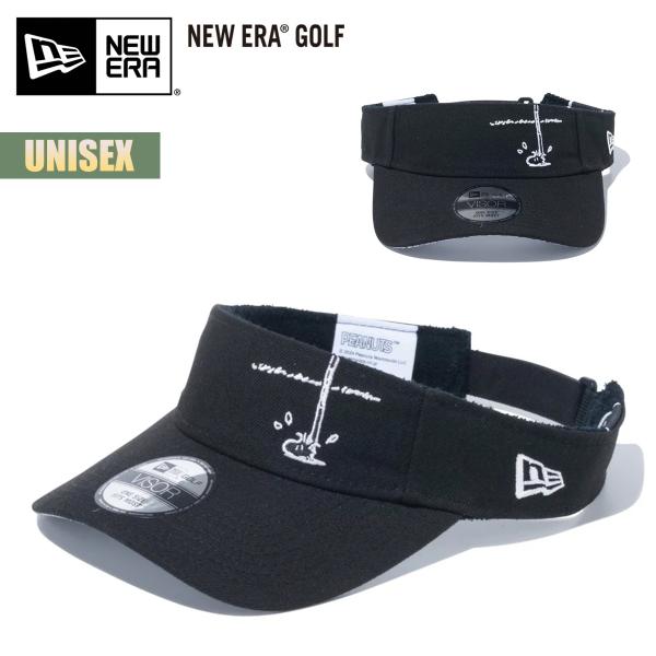 ニューエラ ゴルフ サンバイザー NEW ERA GOLF Sun Visor PEANUTS ピー...