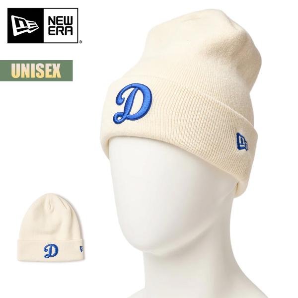 ニューエラ ニットキャップ 帽子 NEW ERA ベーシック カフニット MLBチームロゴ ロサンゼ...