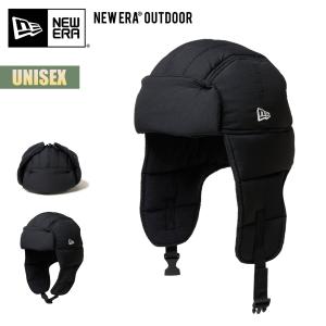 NEW ERA（ニューエラ） トラッパー コーデュロイ ブラック カジュアル