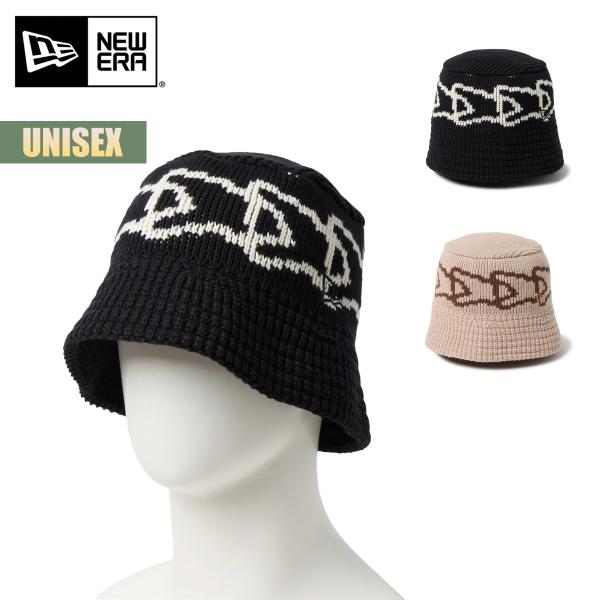ニューエラ ハット 帽子 NEW ERA ニットバケット Flag Chain フラッグチェーン バ...