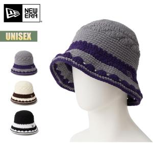 NEW ERA（ニューエラ） クロシェニット ニット バケットハット