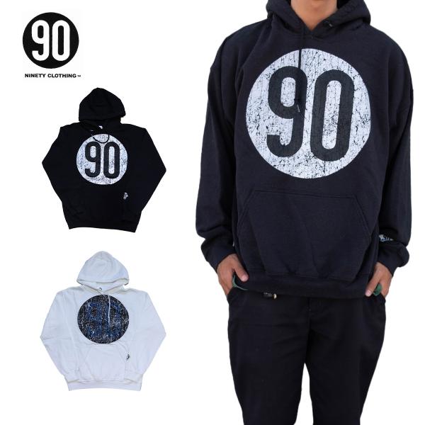 パーカー メンズ 長袖 プルオーバー ナインティークロージング 90 NINETY CLOTHING...