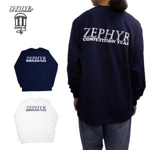 Tシャツ メンズ 長袖 ロンT ゼファーチームロゴ ジェフホーサーフボードアンドゼファープロダクション JEFF HO SURFBOARDS ＆ ZEPHYR PRODUCTIONS