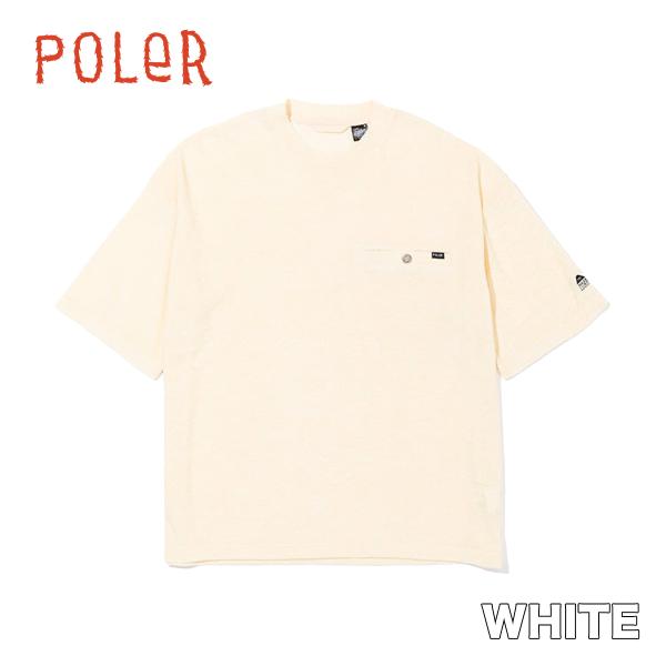 ポーラー Tシャツ POLER RELAX PILE TEE リラックス パイル  ポケットTシャツ...