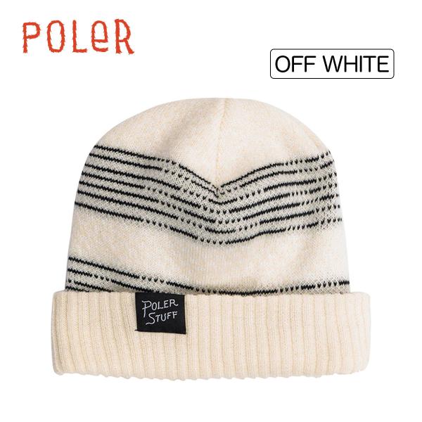 ポーラー ニット帽 POLER ALBERTA BEANIE アルバータ ユニセックス ワッフル 二...