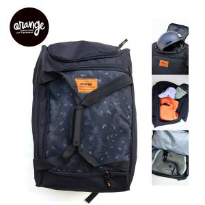 バッグパック オレンジ orange Master Pack Black Camo 大型 リュック スノーボードブーツ ウェア 収納 アクセサリーバッグ 大容量 旅行 スキー スノボ｜masanagoya