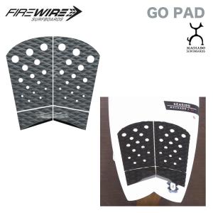 デッキパッド サーフィン FIREWIRE DECK PAD GO PAD ファイヤーワイヤー デッキパッド　ゴーパッド 4ピースパッド サーフボード ロブマチャド