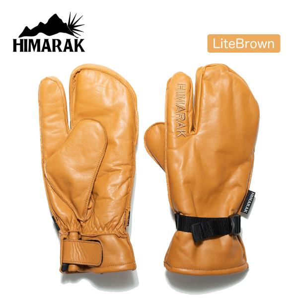 ヒマラク グローブ HIMARAK RUM GLOVE ラム バックカントリー 保温 パウダー レザ...