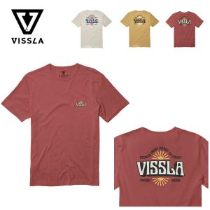 ヴィスラ Tシャツ メンズ 半袖 VISSLA ビスラ コースト トゥ コースト オーガニックティー COAST TO COAST ORGANIC TEE トップス コットンTシャツ