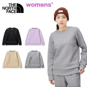 ノースフェイス スウェット レディース テックエアースウェットクルー THE NORTH FACE Tech Air Sweat Crew トレーナー 厚手 保温 通気性 プリントロゴ 立体ロゴ