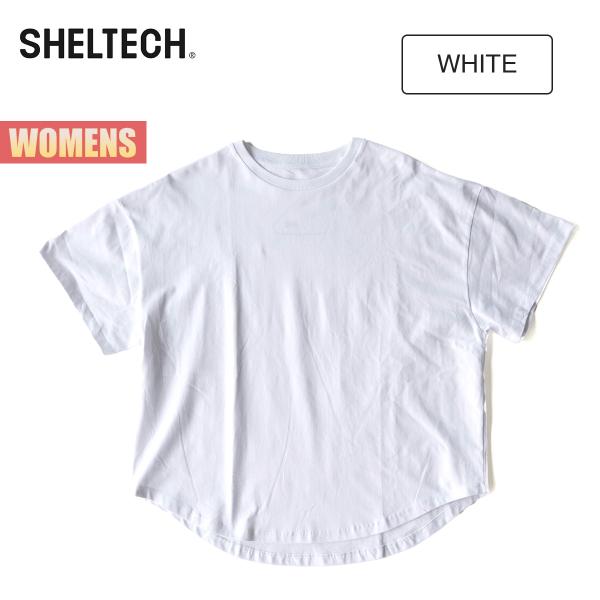 シェルテック Tシャツ レディース Sheltech Wide Tee ワイドTシャツ フィット 無...