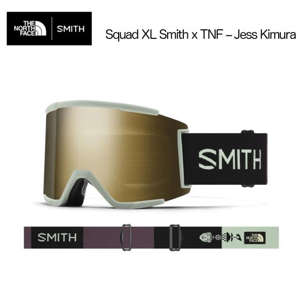 スミス スノーゴーグル スカッドXL Squad XL Smith x TNF Jess Kimur...